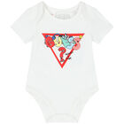 Baby Boys White Logo Bodysuits ( 3-Pack ), 1, hi-res