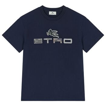 Navy Blue Logo T-Shirt