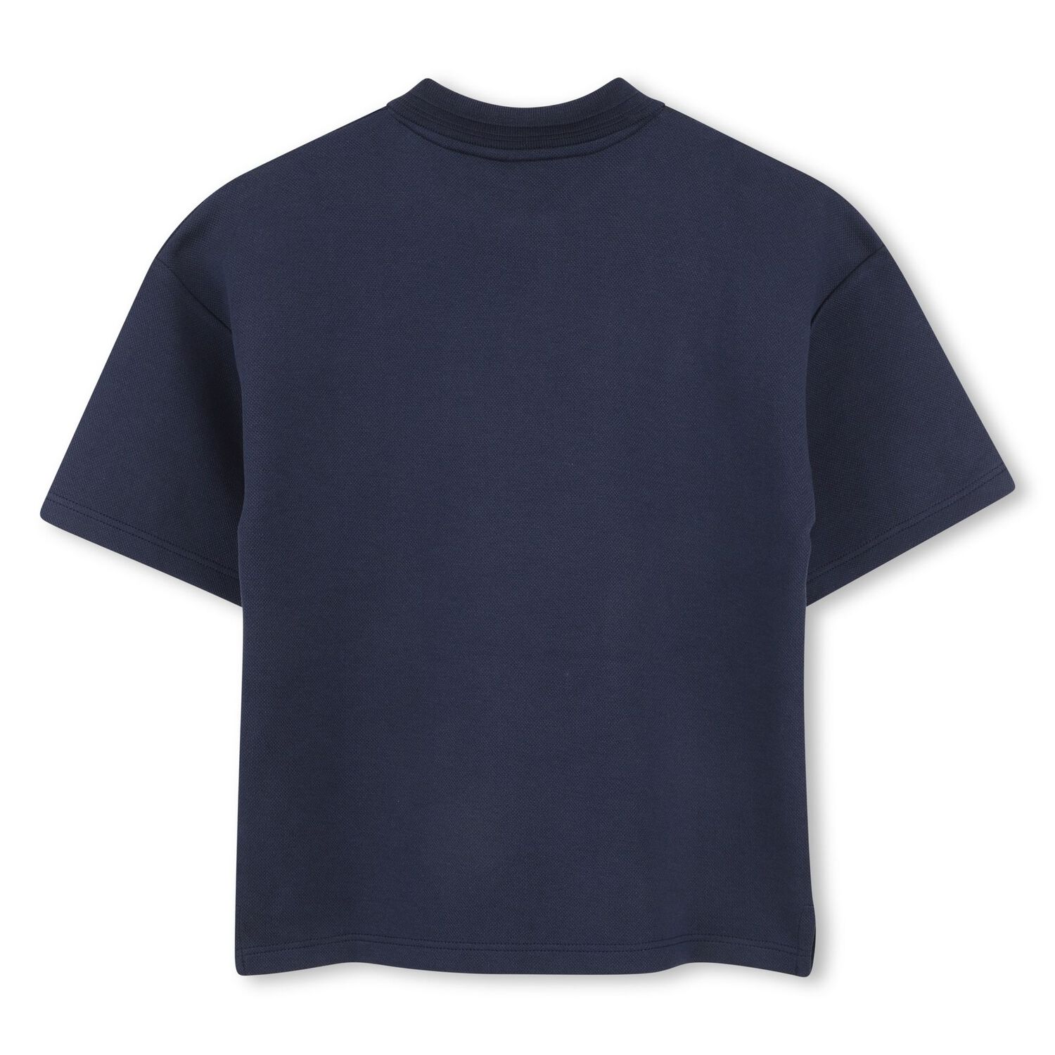Boys Navy Blue Logo Polo Shirt, 1, hi-res