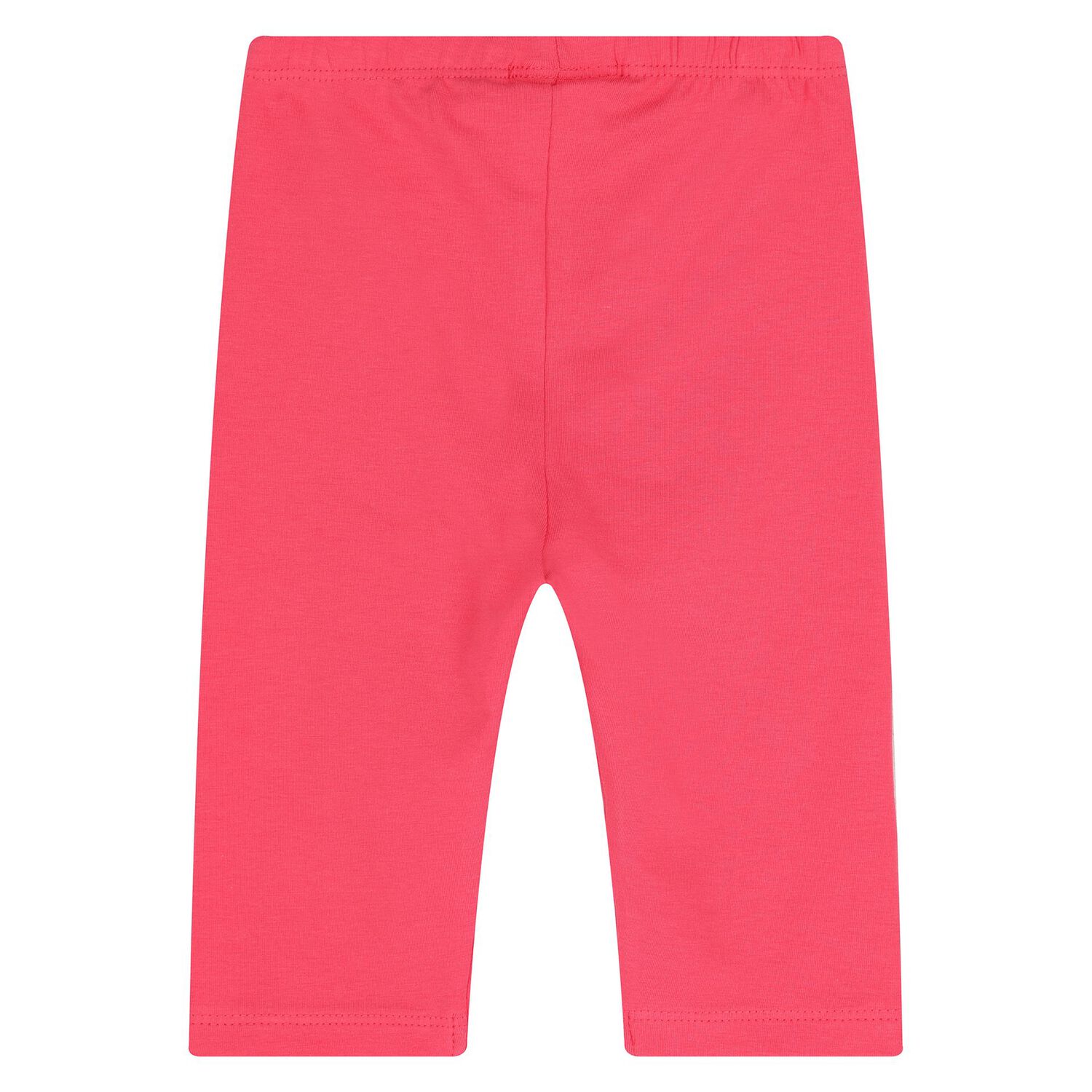 Younger Girls White & Pink Leggings Set, 1, hi-res