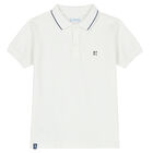 Boys Ivory & Navy Logo Shorts Set, 2, hi-res