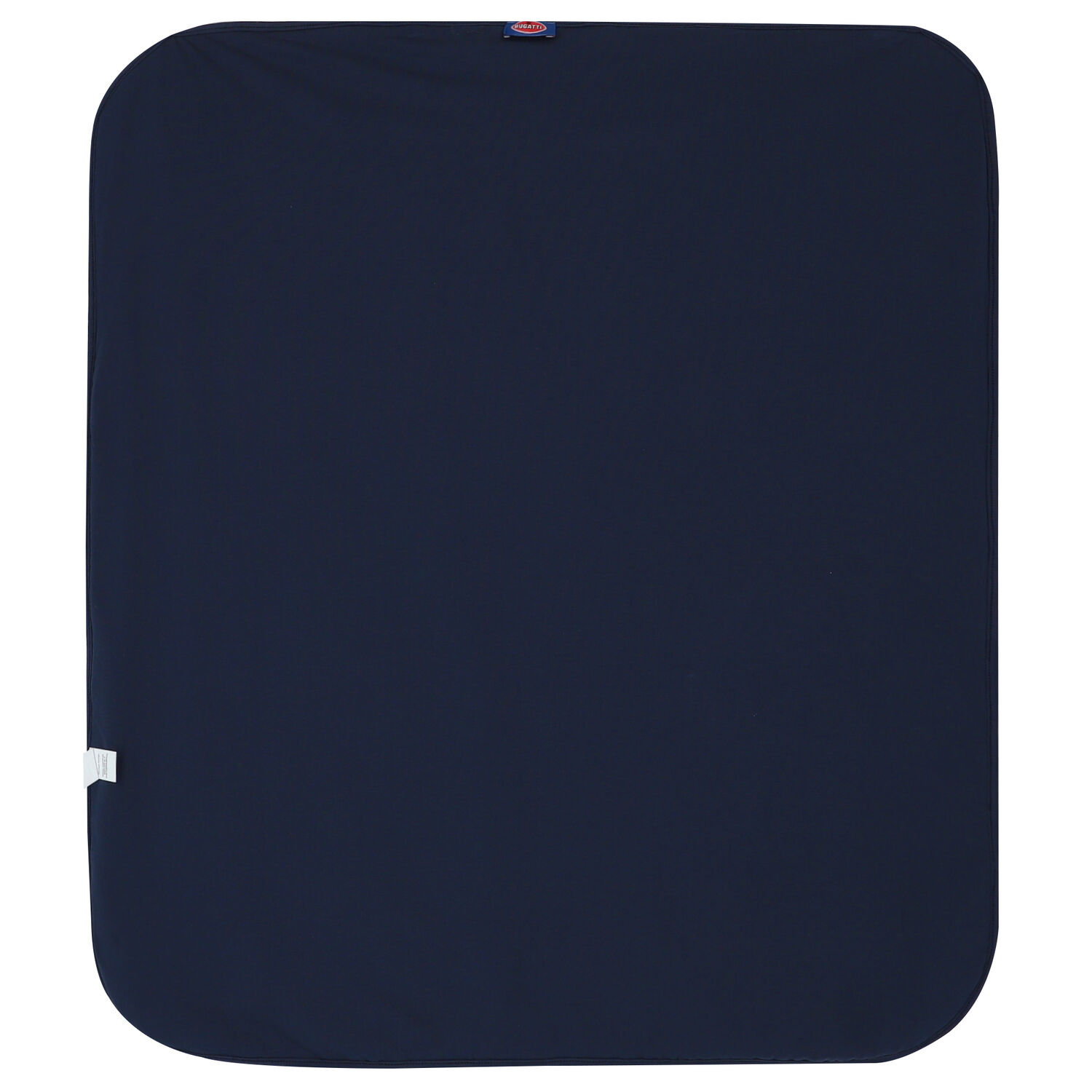 Baby Boys Navy Blue & White Logo Blanket, 1, hi-res