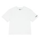 Baby Boys White & Navy Blue Dungaree Set, 1, hi-res