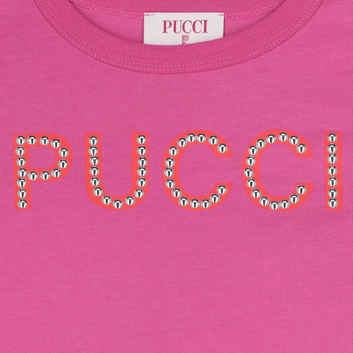 Girls Pink Logo T-Shirt Dress , 1, hi-res