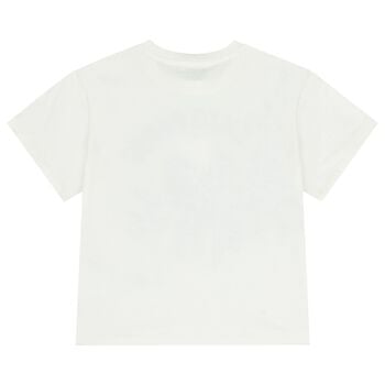 Ivory Tiger Logo T-Shirt