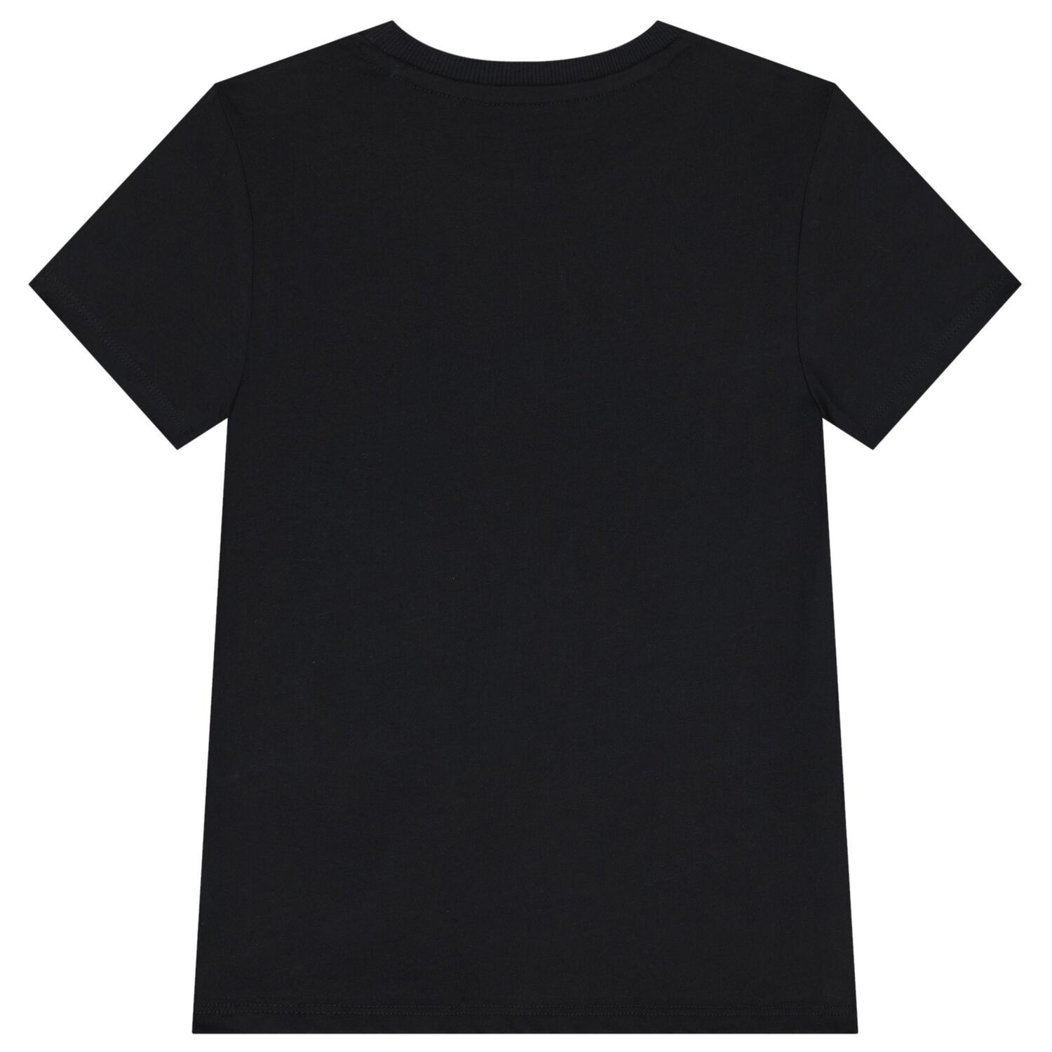 Boys Black Logo T-Shirt, 3, hi-res image number null