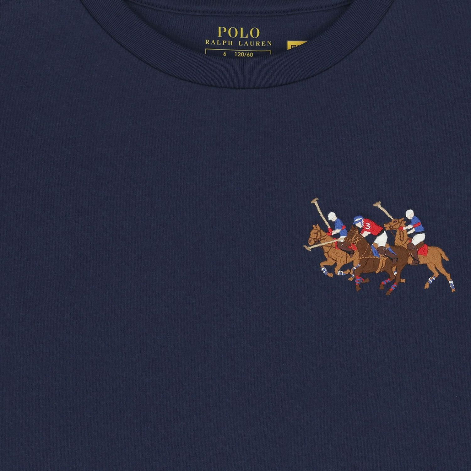 Boys Navy Blue Logo T-Shirt, 1, hi-res