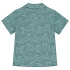 Boys Green Motorbike Shirt, 1, hi-res