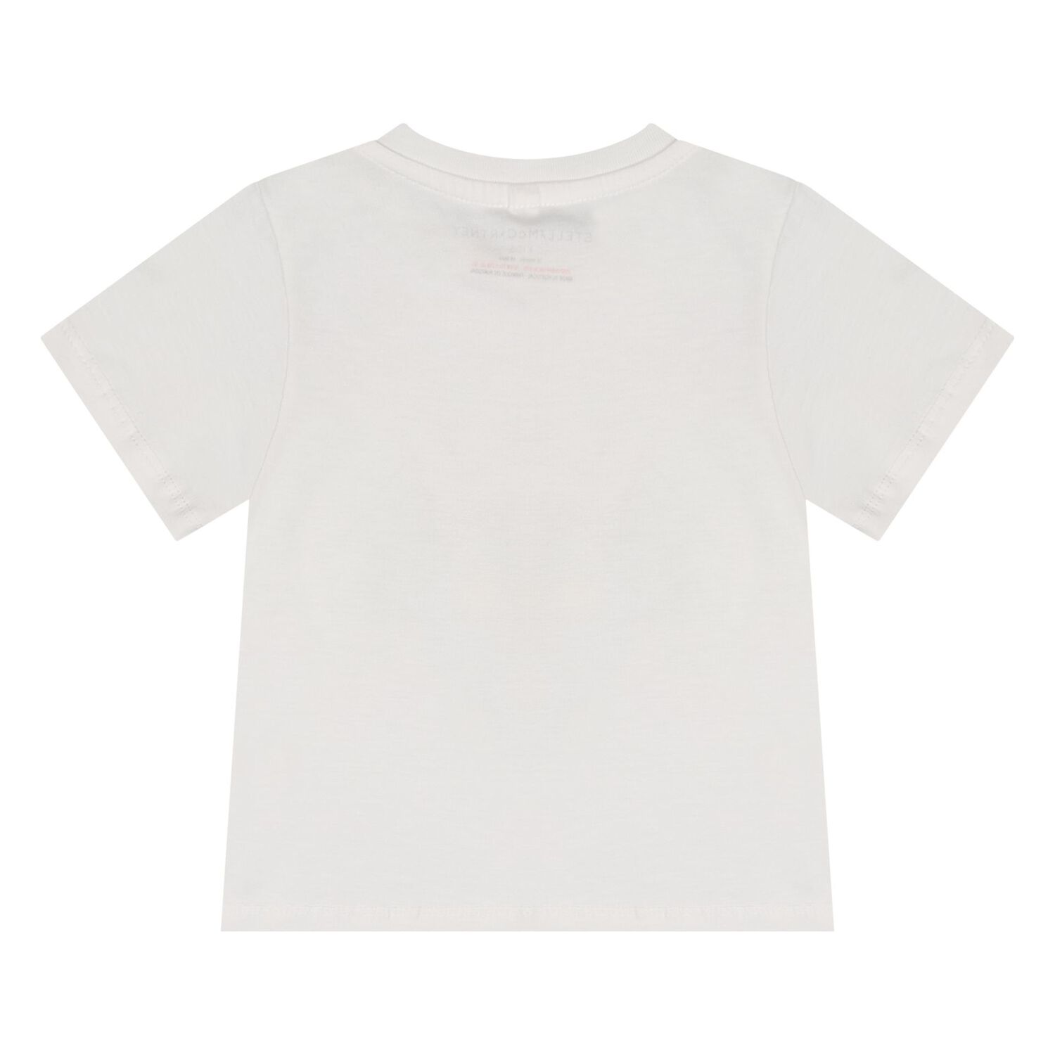 Younger Boys White Robot Logo T-Shirt, 1, hi-res