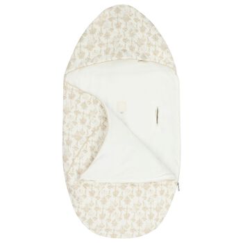 Ivory & Beige Logo Baby Nest