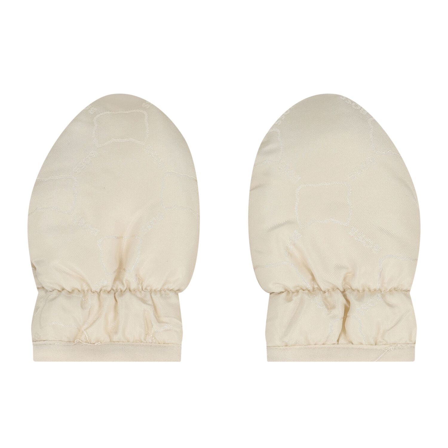 Baby Boys Beige Padded Snowsuit, 1, hi-res