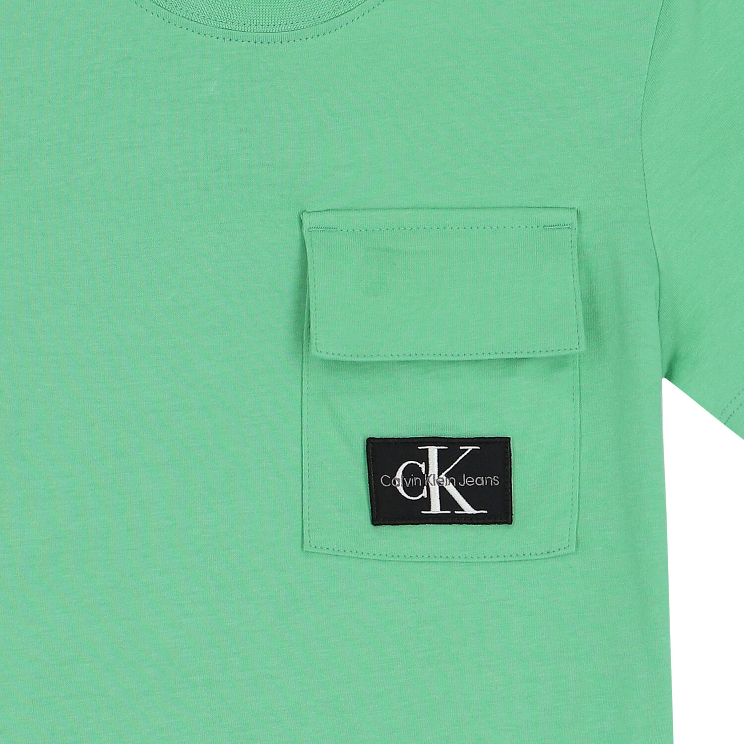 Boys Green Logo T-Shirt, 1, hi-res