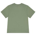 Boys Green Logo T-Shirt, 1, hi-res
