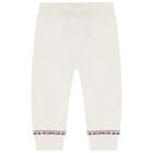 Baby Girls Ivory Festive Tracksuit, 1, hi-res