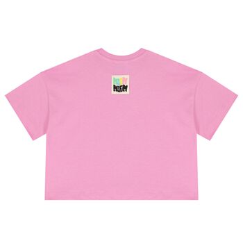 Girls Pink Logo T-Shirt