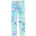 Girls Multi-Colored Printed Leggings, 1, hi-res