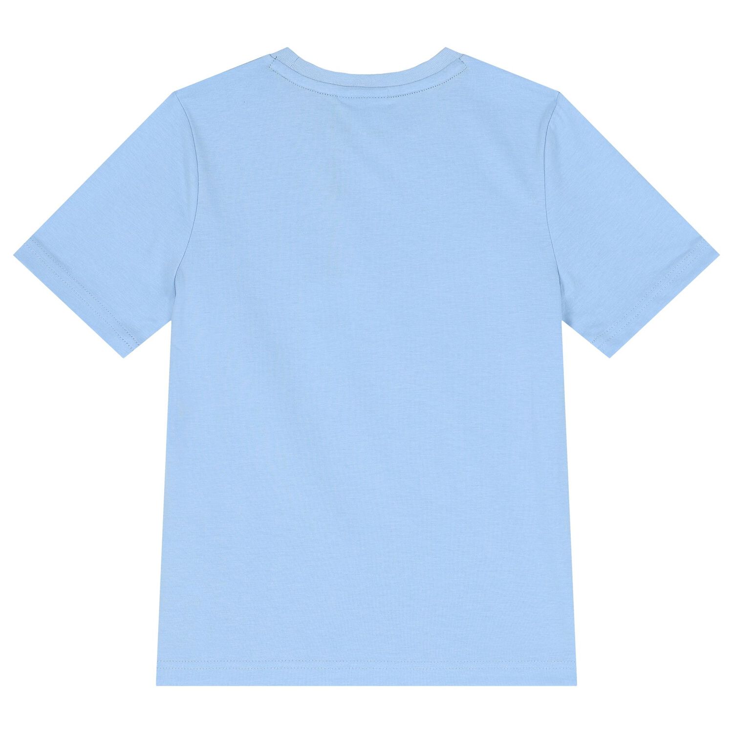 Boys Pale Blue Logo T-Shirt, 5, hi-res
