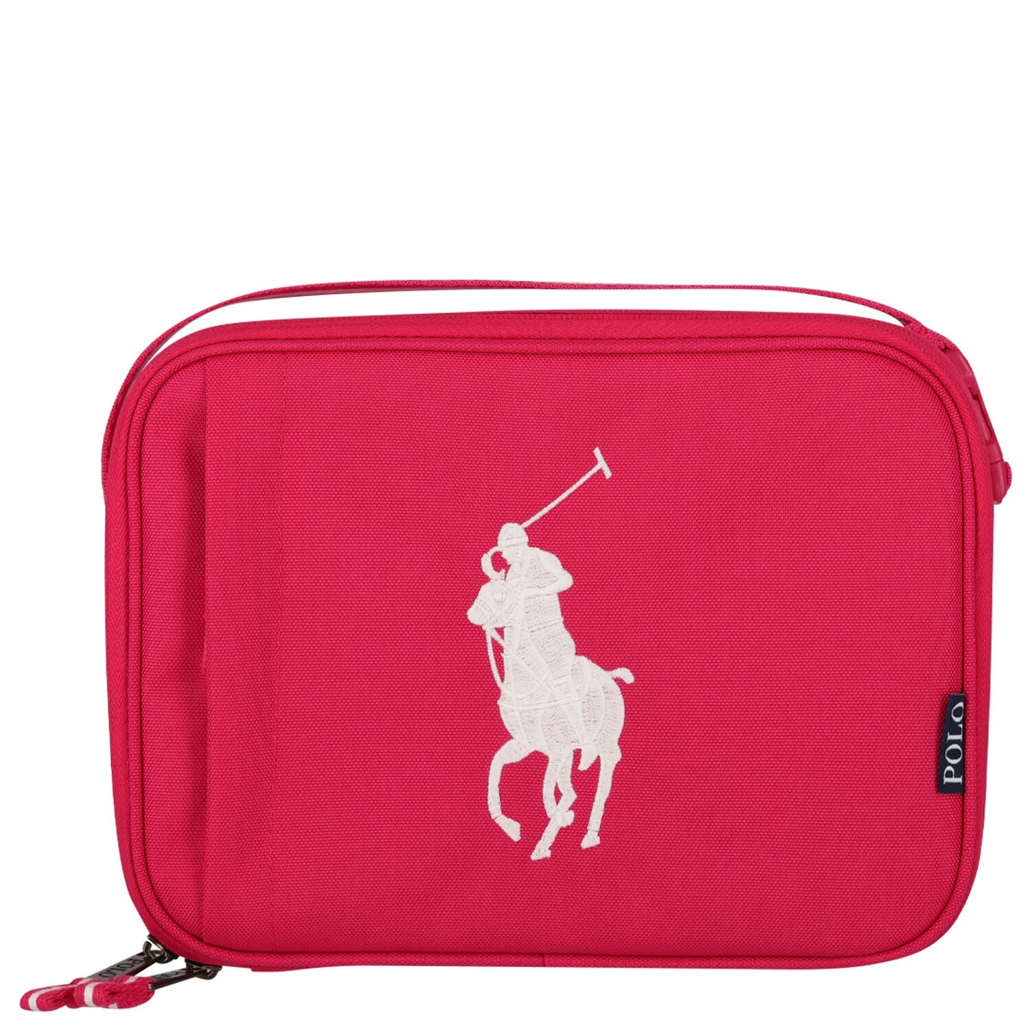 Girls Pink Logo Lunch Box ( 23cm ), 3, hi-res