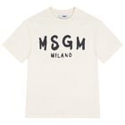 Ivory & Black Logo T-Shirt, 2, hi-res