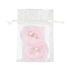 Girls Pink Crystal & Pearl Flower Clip Set, 1, hi-res
