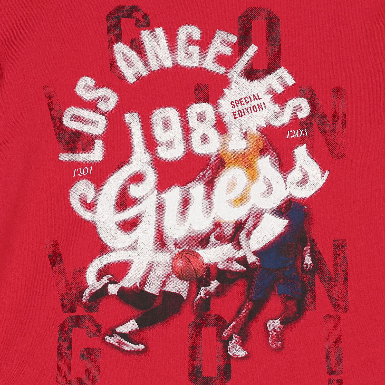 Boys Red Logo T-Shirt, 1, hi-res