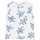 Boys Blue, White & Navy Blue Shorts Set, 2, hi-res