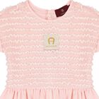 Younger Girls Pink Logo Dress, 1, hi-res