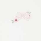 Baby Girls White & Pink Swaddle Blanket, 2, hi-res