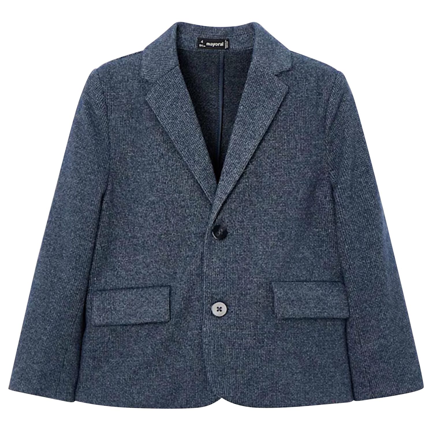 Boys Blue Smart Blazer, 1, hi-res