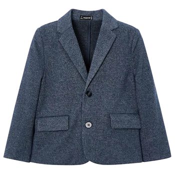 Boys Blue Smart Blazer