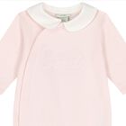 Baby Girls Pink Logo Babygrow Gift Set, 1, hi-res