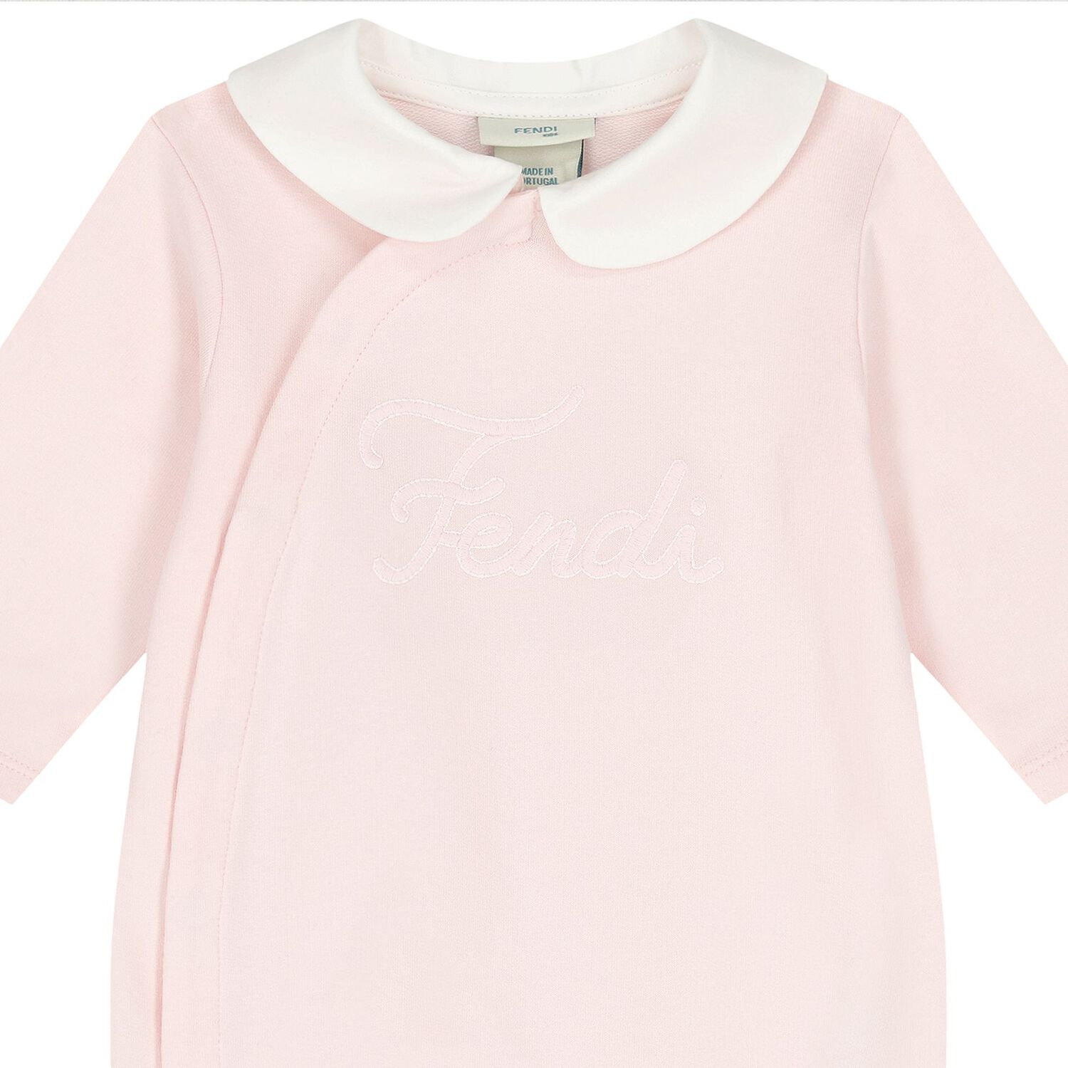 Baby Girls Pink Logo Babygrow Gift Set, 1, hi-res