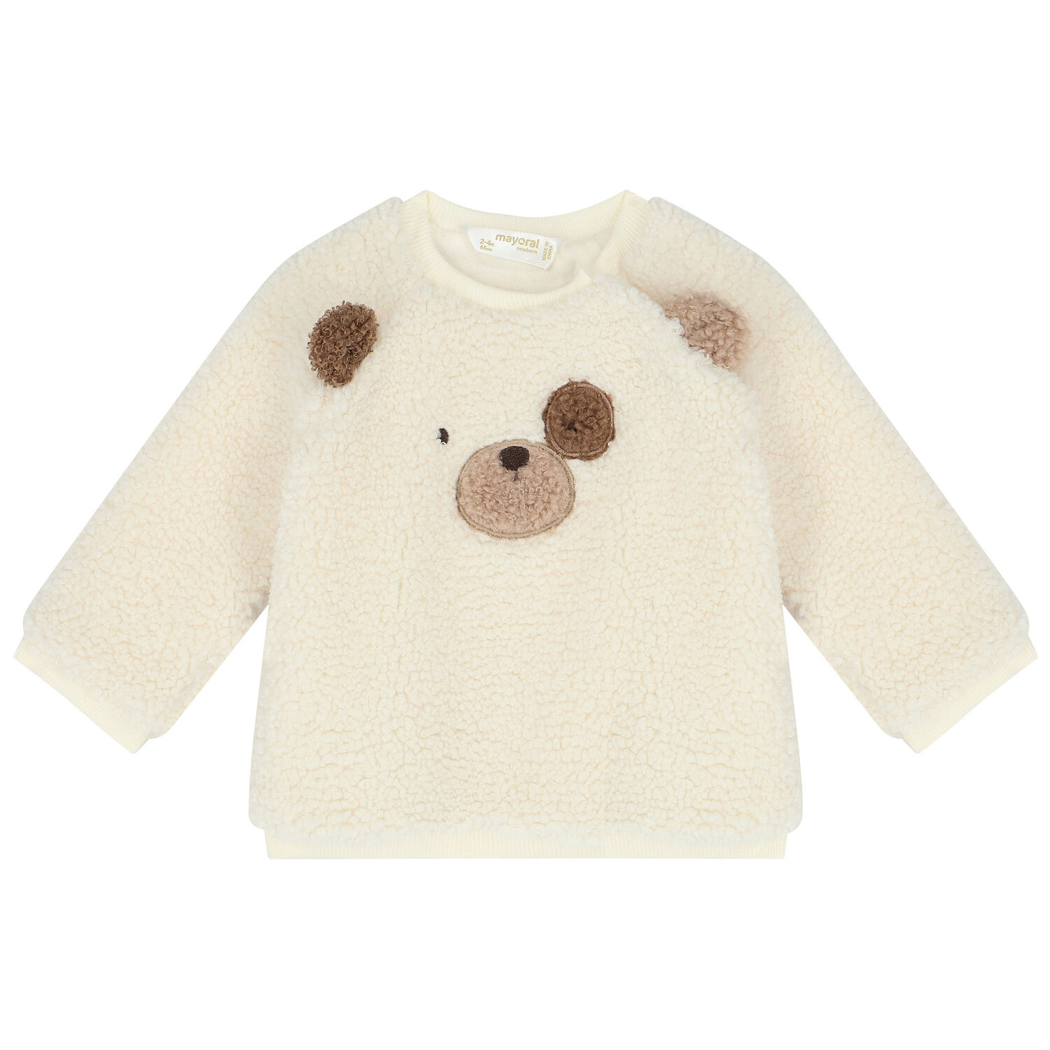 Ivory Bear Faux Fur Tracksuit, 1, hi-res image number null