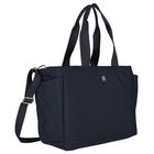 Navy Blue Logo Baby Changing Bag, 1, hi-res