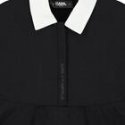 Girls Black & White Dress, 1, hi-res