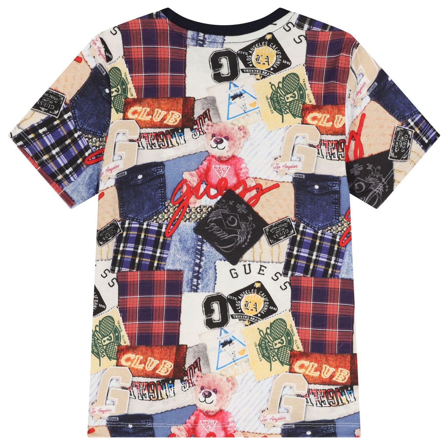 Boys Multi-Coloured Logo T-Shirt, 4, hi-res image number null