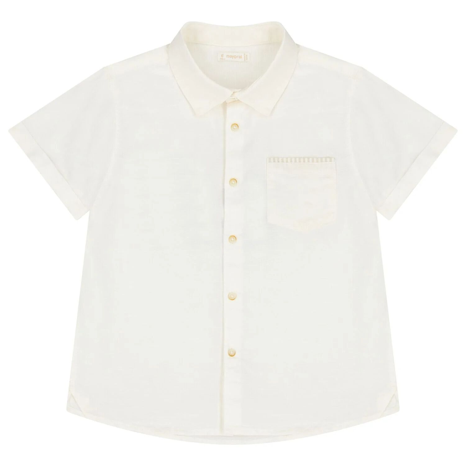 Boys Ivory Shirt, 1, hi-res