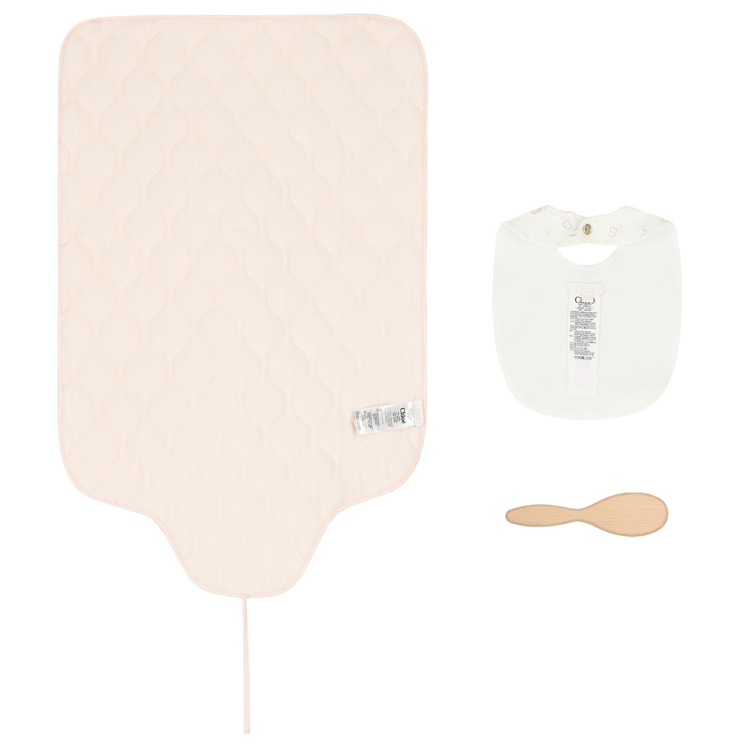 Baby Girls Pink & Ivory Gift Set, 1, hi-res
