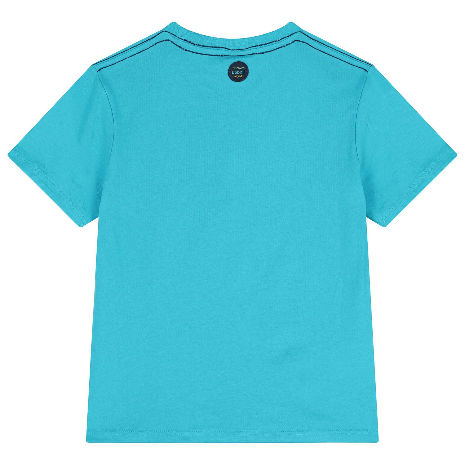 Boys Aqua Shark T-Shirt, 1, hi-res