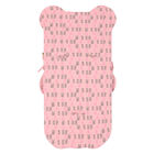 Girls Pink Teddy Logo Baby Nest, 1, hi-res