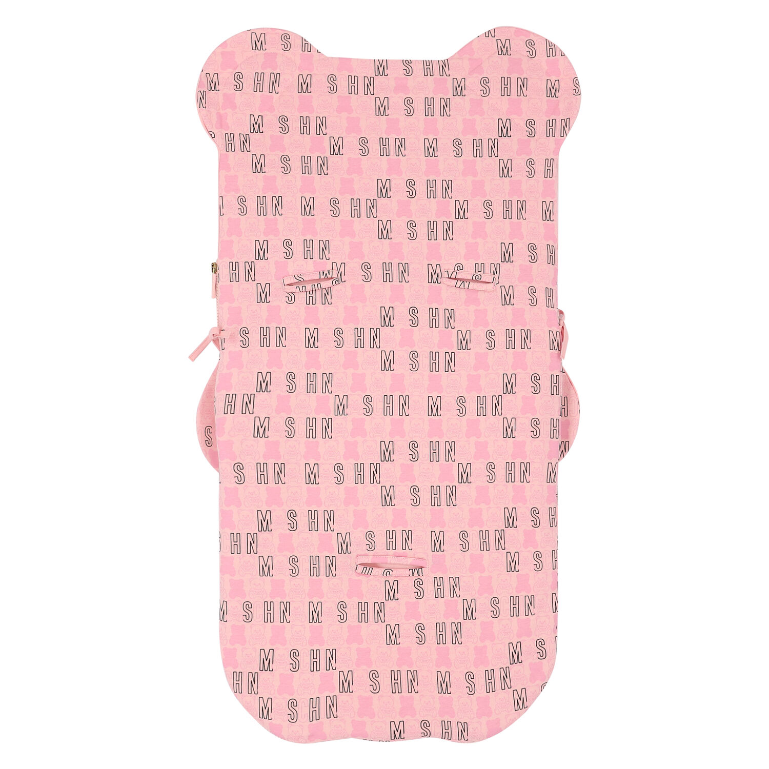 Girls Pink Teddy Logo Baby Nest, 1, hi-res image number null