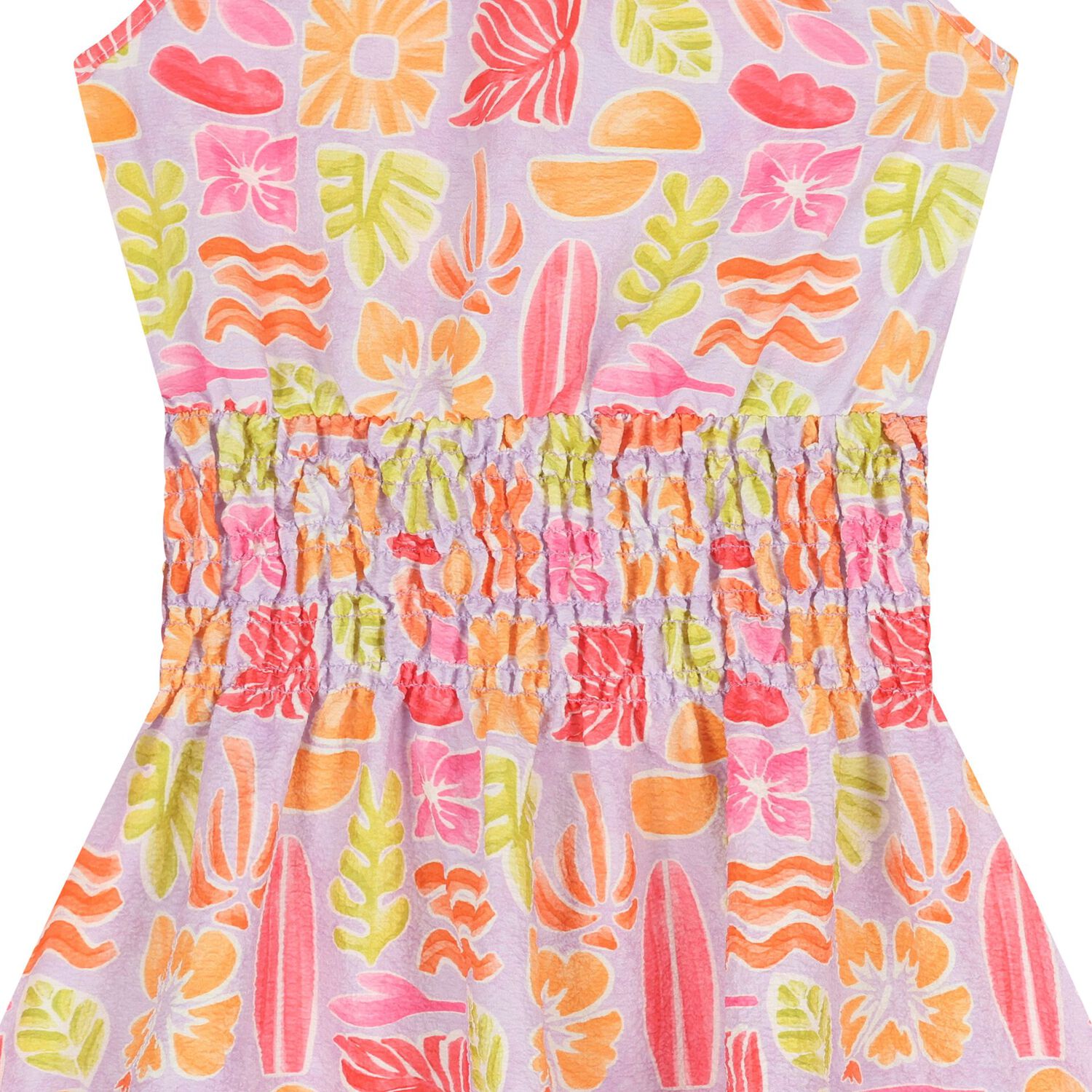 Girls Multi-Coloured Sleeveless Dress, 1, hi-res