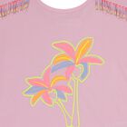 Girls Pink Palm Tree T-Shirt, 1, hi-res