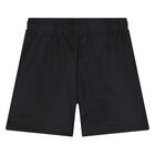 Younger Black Logo Shorts Set, 1, hi-res