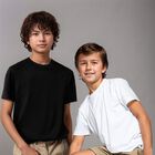 Boys Black & White Logo T-Shirts ( 2-Pack ), 1, hi-res