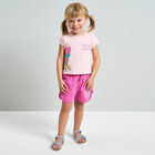 Girls Pink Disney Shorts Set, 1, hi-res