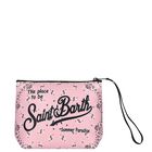 Girls Pink Logo Pouch, 1, hi-res