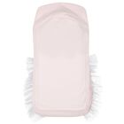 Girls Pink & White Swan Baby Nest, 1, hi-res