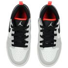White, Grey & Black Air Jordan 1 Low Alt Trainers, 6, hi-res