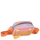 Girls Orange & Pink Hearts & Stars Bag, 1, hi-res